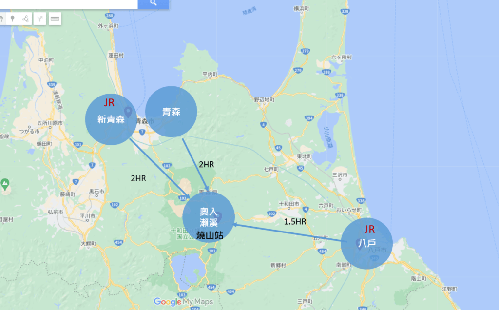 【2024奧入瀨溪流】| 交通詳解 &星野飯店訂房攻略，注意事項懶人包