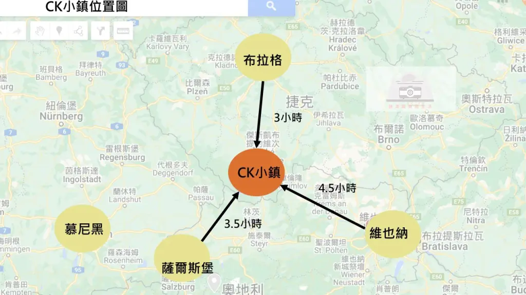 【捷克CK小鎮攻略】| 自助必看：1日&2日行程搭配景點地圖，沒導覽團也輕鬆玩