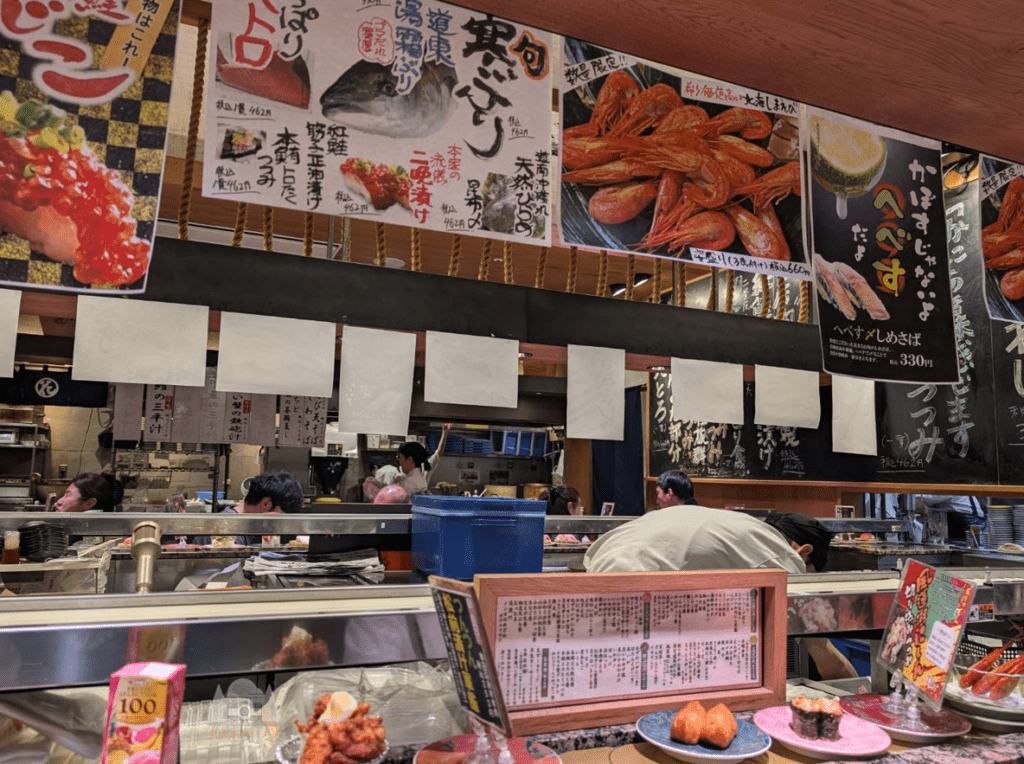 【札幌車站美食推薦】|根室花丸迴轉壽司：免排隊攻略&3種點餐方式&必吃餐點