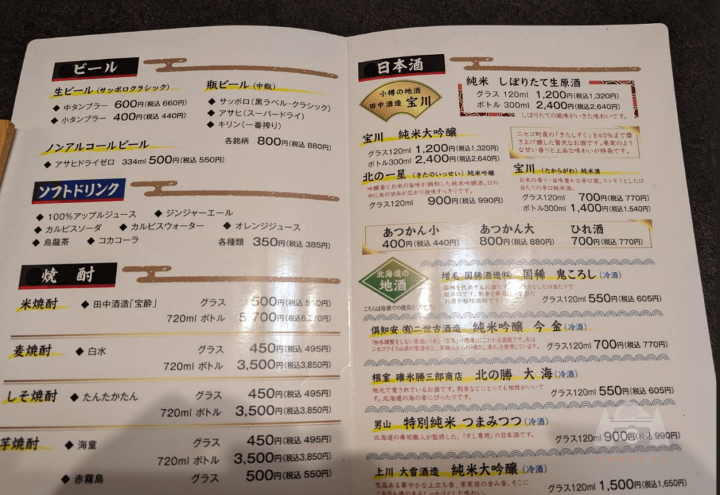 【北海道最強壽司】|小樽政壽司：用餐心得&訂位方式&菜單預算，吃將太的壽司吧