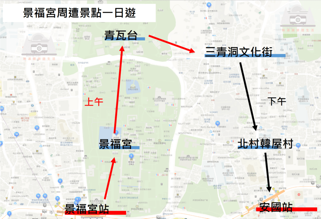 【2025景福宮攻略】|景點地圖：如何參觀路線與男女韓裝建議，拍出大片