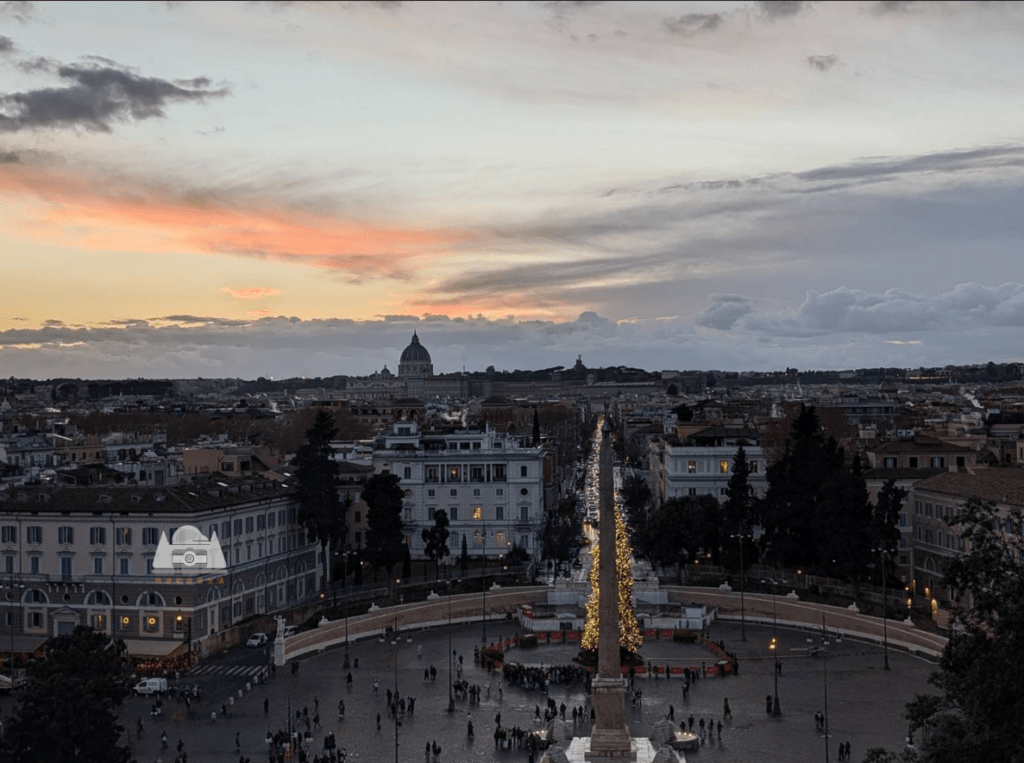 【2025羅馬景點】|戀人必來：蘋丘看浪漫日落，日落時間都算好了