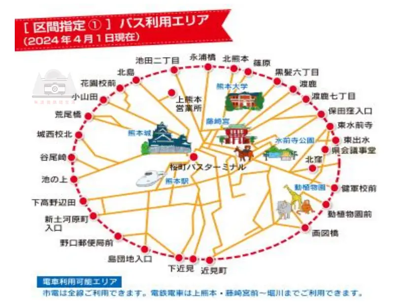 【2025熊本市交通攻略】市電和公車 | 買CP值最高的電車一日券就夠了！