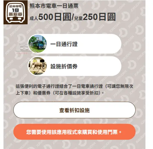 【2025熊本市交通攻略】市電和公車 | 買CP值最高的電車一日券就夠了！